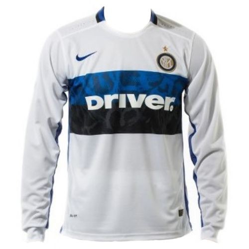Именная футбольная футболка Интер Милан Милан Шкриньяр Гостевая 2015 2016 длинный рукав XL(50)