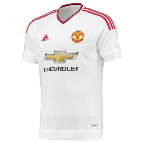 Именная футбольная футболка для детей Манчестер Юнайтед Поль Погба Гостевая 2015 2016 короткий рукав 2XS (рост 100 см)