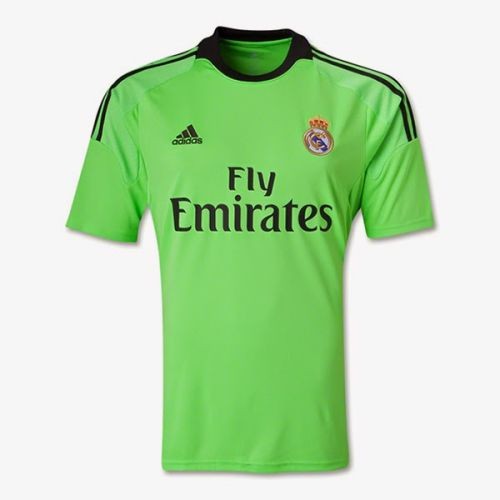 Именная вратарская футбольная футболка для детей Реал Мадрид Кейлор Навас Гостевая 2014 2015 длинный рукав XS (рост 110 см)