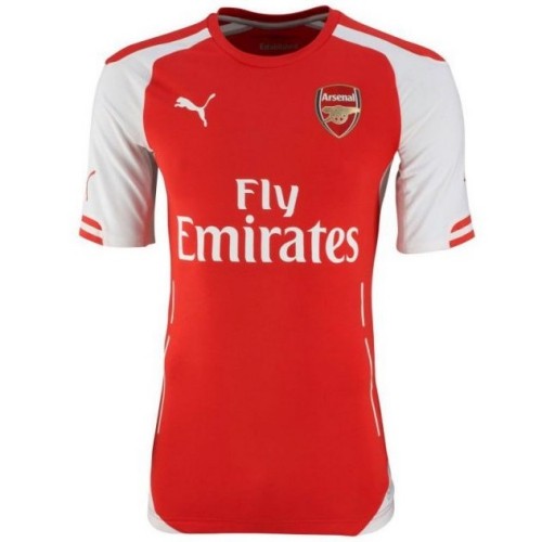Футбольная футболка для детей Арсенал Домашняя 2014 2015 короткий рукав XL (рост 152 см)