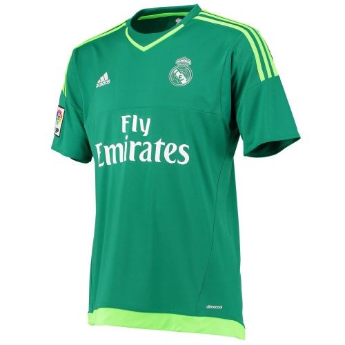 Именная вратарская футбольная футболка для детей Реал Мадрид Кейлор Навас Гостевая 2015 2016 длинный рукав 2XS (рост 100 см)