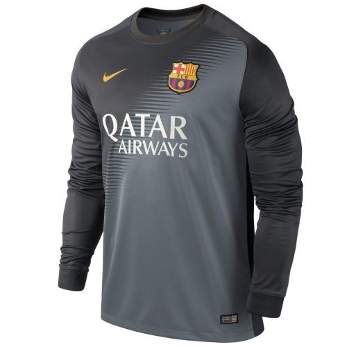 Вратарская футбольная форма Барселоны Домашняя 2014 2015 короткий рукав XL(50)