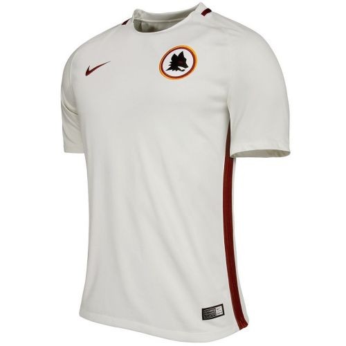 Именная футбольная футболка Рома Эдин Джеко Гостевая 2016 2017 короткий рукав XL(50)