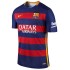 Именная футбольная футболка Барселона Лионель Месси Домашняя 2015 2016 короткий рукав 5XL(60)