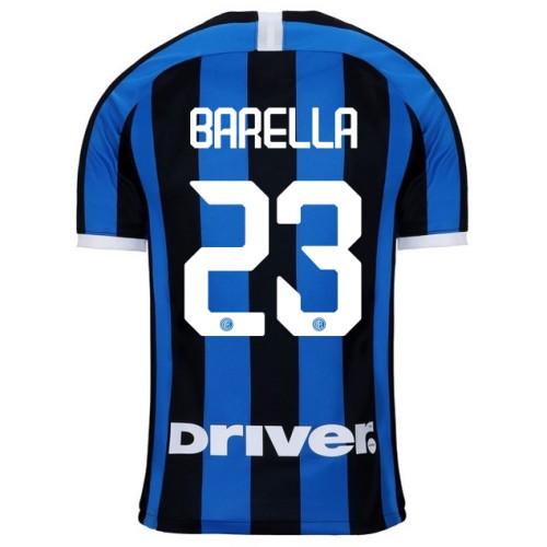 Футболка для детей Интер Милан Николо Барелла домашняя 2019 2020 2xl (рост 164 см)