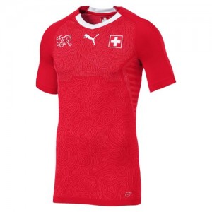 Футболка сборной Швейцарии по футболу ЧМ-2018 Домашняя короткий рукав XL(50)