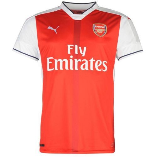 Футбольная футболка для детей Арсенал Домашняя 2016 2017 короткий рукав XL (рост 152 см)