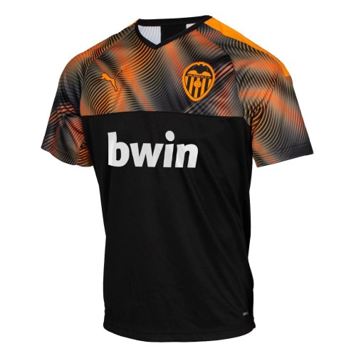 Футбольная футболка для детей Валенсия Гостевая 2019 2020 M (рост 128 см)