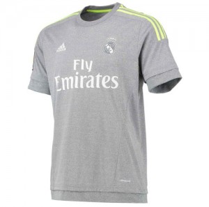 Футбольная футболка для детей Реал Мадрид Гостевая 2015 2016 короткий рукав XS (рост 110 см)