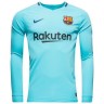 Именная футбольная форма Барселона Лионель Месси Гостевая 2017 2018 длинный рукав S(44)
