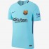 Именная футбольная футболка Барселона Лионель Месси Гостевая 2017 2018 короткий рукав 2XL(52)