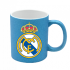 Кружка керамика голубая перламутровая 330мл Реал Мадрид