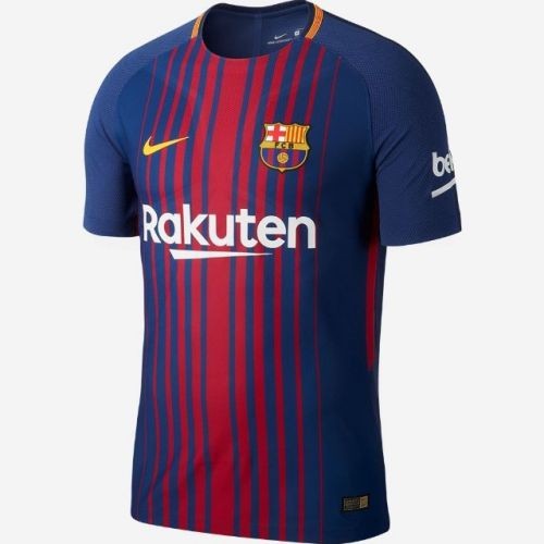 Именная футбольная футболка Барселона Лионель Месси Домашняя 2017 2018 короткий рукав 5XL(60)