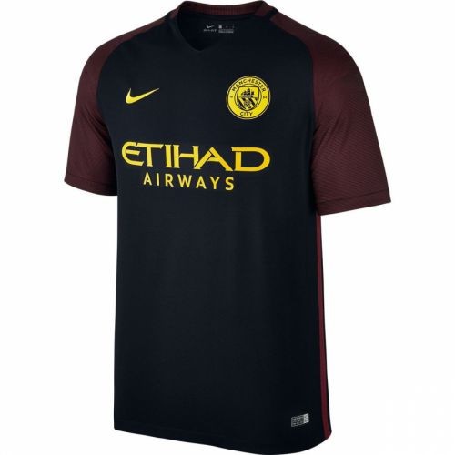 Футбольная футболка для детей Манчестер Сити Гостевая 2016 2017 короткий рукав 2XS (рост 100 см)