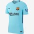 Именная футбольная футболка Барселона Лионель Месси Гостевая 2017 2018 короткий рукав L(48)