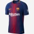 Именная футбольная футболка Барселона Лионель Месси Домашняя 2017 2018 короткий рукав L(48)