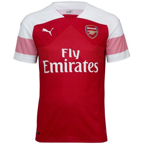 Футбольная футболка для детей Арсенал Домашняя 2018 2019 короткий рукав XL (рост 152 см)