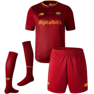 Форма футбольного клуба Рома 2022/2023 Домашняя (комплект: футболка + шорты + гетры)