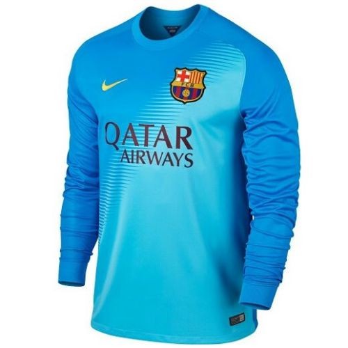 Именная вратарская футбольная футболка для детей Барселона Марк-Андре тер Стеген Гостевая 2014 2015 короткий рукав XL (рост 152 см)