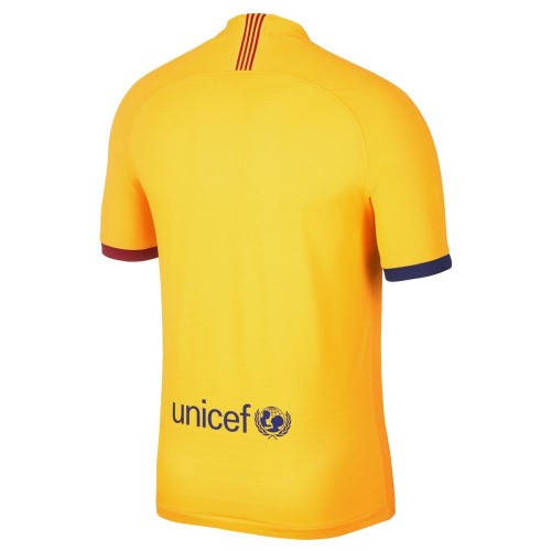 Футбольная футболка для детей Барселона Гостевая 2019 2020 M (рост 128 см)