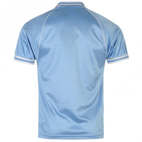 Форма футбольного клуба Манчестер Сити домашняя 1982 (комплект: футболка + шорты + гетры)