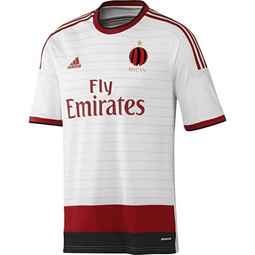 Футбольная футболка Милан Гостевая 2014 2015 короткий рукав 6XL(62)