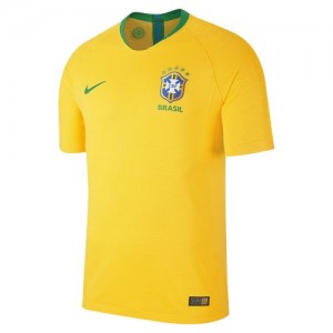 Футболка сборной Бразилии по футболу ЧМ-2018 Домашняя короткий рукав S(44)