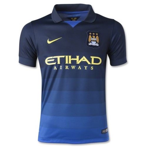 Футбольная футболка Манчестер Сити Гостевая 2014 2015 короткий рукав XL(50)