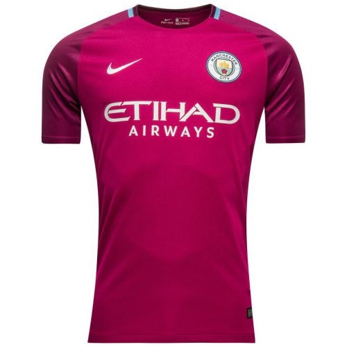 Футбольная футболка для детей Манчестер Сити Гостевая 2017 2018 короткий рукав 2XS (рост 100 см)