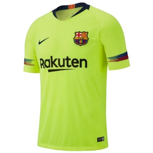 Именная футбольная футболка Барселона Лионель Месси Гостевая 2018 2019 короткий рукав 3XL(56)