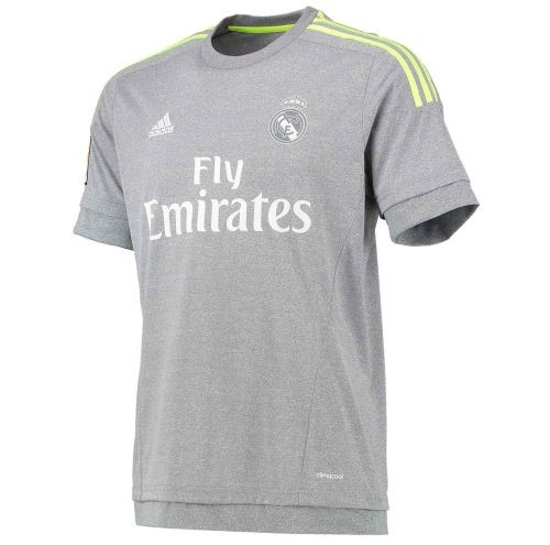 Именная футбольная футболка для детей Реал Мадрид Криштиану Роналду Гостевая 2015 2016 короткий рукав 2XS (рост 100 см)