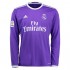 Именная футбольная футболка для детей Реал Мадрид Криштиану Роналду Гостевая 2016 2017 длинный рукав 2XS (рост 100 см)